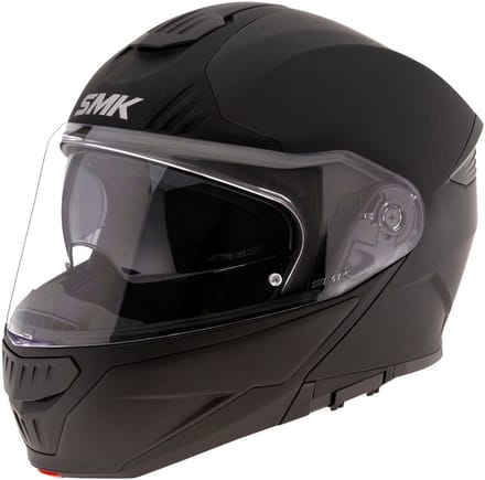 SMK Gullwing 06 Mat Zwart Systeemhelm - Helm