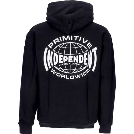 Global Hood X Independent zwarte herenhoodie