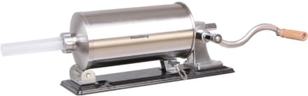 Klausberg KB-7929 Horizontale Worstvuller | 5 kg Capaciteit | RVS | Professioneel | Met Klemmen en Zuiger | Worstmaker | Vleesvuller