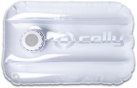 Celly - PoolPillow Zwembad Kussen met Speaker - Kunststof - Wit