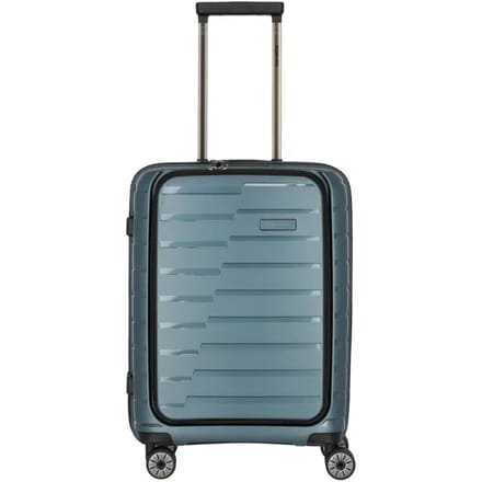 Air Base S 4-wiel cabinluggage-front pocket ice blue