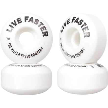 Skateboard wiel Killer Speed Co Team Classics Live Faster 99A (x4)