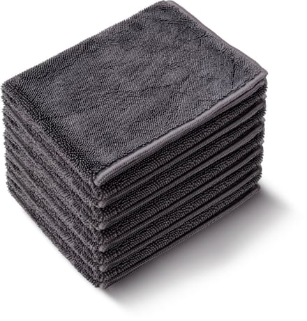 Fibb® Microvezel Droogdoek Badkamer 5-pack – Douche & Tegels Streeploos Droog – 40x60 cm – Sneldrogend & Schimmel Voorkomend
