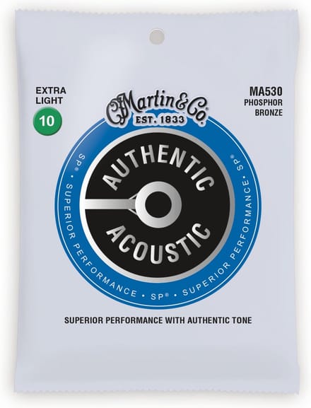 snarenset akoestische gitaar - MA530 - phosphor bronze 10-47 extra light