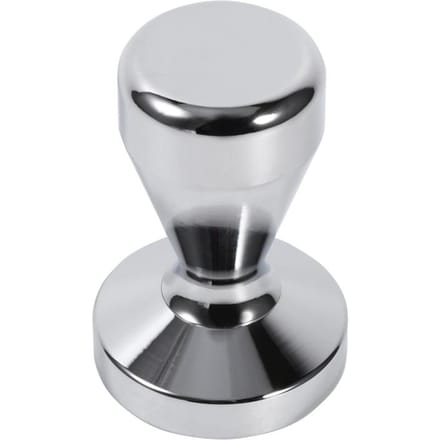 Presse à café expresso en acier inoxydable avec base plate de 51 mm de diamètre white