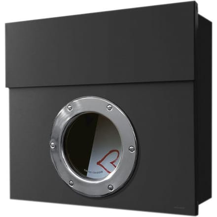 Radius - Letterman brievenbus 1 - zwart