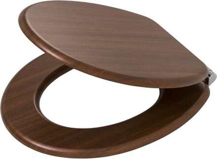 Tiger Douglas - WC bril - Soft Close - MDF / FSC - Walnoot