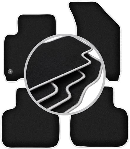 CARLUX-SILVER automatten voor: Dodge Journey JC49 crossover (2007-2016)
