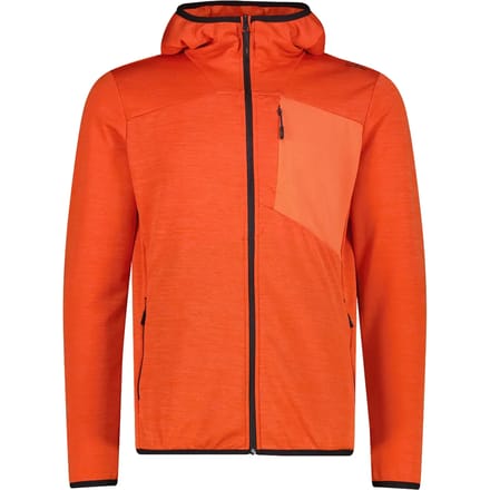 Jacquard Chiné Hoody Fleece CMP