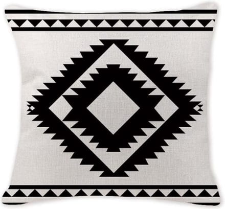 Kussenhoes Aztec Square | Kussenhoes met Rits | 45 x 45 cm