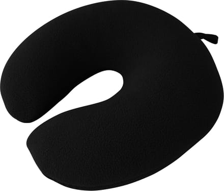 TravelSafe Reiskussen, fleece/spandex, zwart