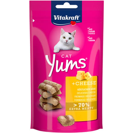 3x40g Cat Yums Kaas Vitakraft Kattensnacks