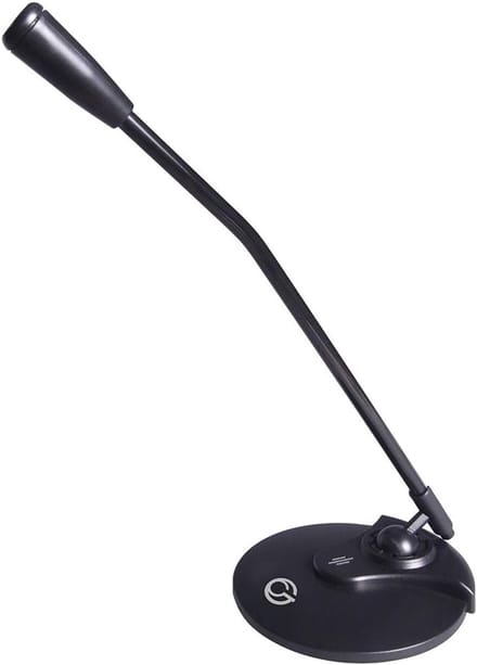 Desktop PC Microfoon - Online Communicatie - Videoconferentie - Ruisonderdrukkend - 50 x 50 x 150 mm - Zwart