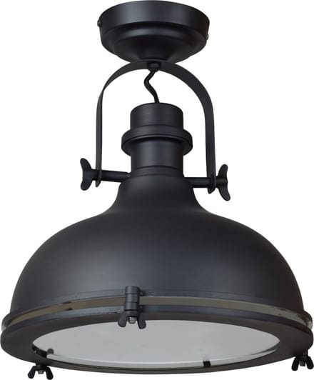 Urban Interiors Harvey Plafondlamp Zwart - Stelbaar - Ø32