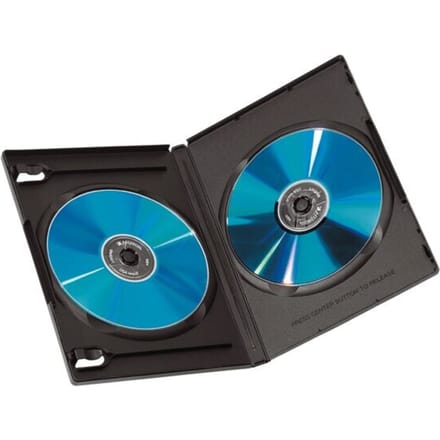 Hama DVD box dubbel 5-pack zwart