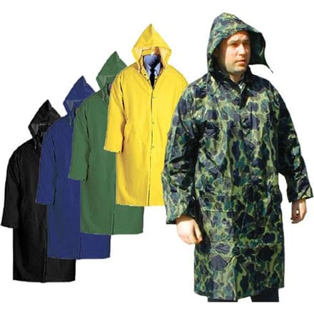 Silbet PVC Regenjas - XXL - Groen - Ventilatie - Waterdicht