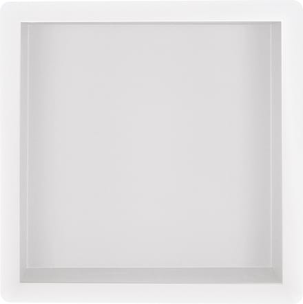 Wiesbaden Demis inbouwnis 30 x 30 x 10 cm mat wit