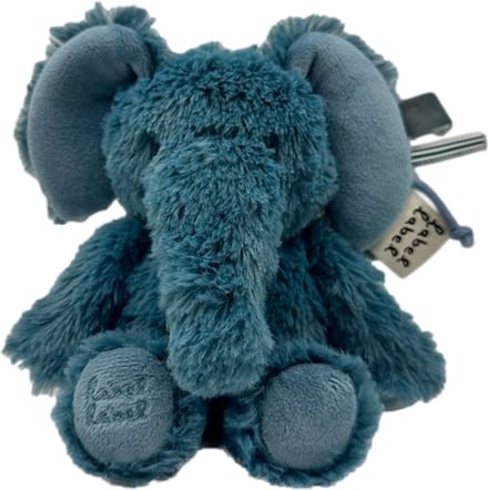 Label Label Elephant Elly Blauw 15 cm Knuffel
