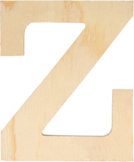 Artemio houten letter Z 11.5 cm