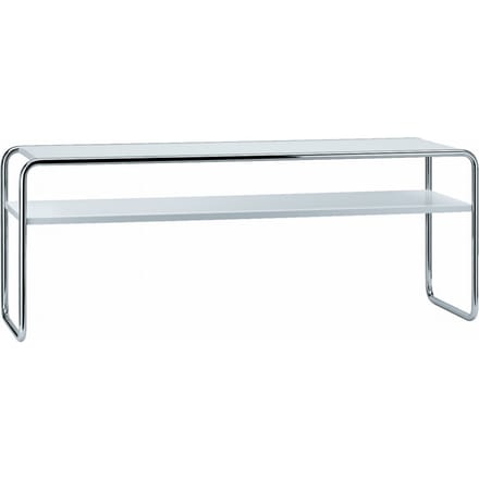 Thonet - B 10/1 Bijzettafel - gelakt wit