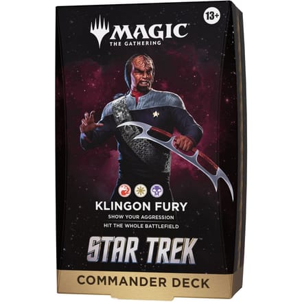 Magic: The Gathering | Star Trek Commander Deck - Klingon Fury
