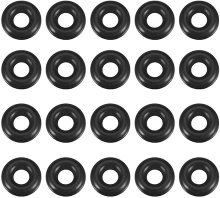 Dailygoods- O-ringen 20 stuks - Nitrilrubber - 11 mm buitendiameter - 4 mm binnendiameter - Afdichtingsset - Duurzaam en flexibel - Afdichtringen