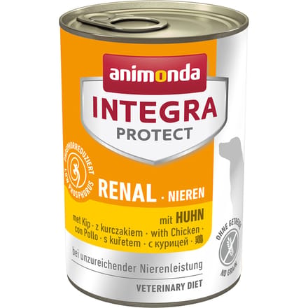 Animonda Integra Protect Dog Nieren - Kip - 6 x 400 g blikken