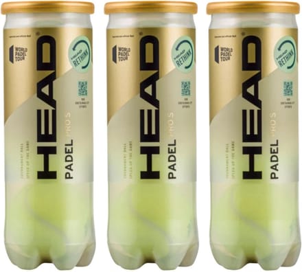 Head Padelballen Pro S - 3 blikken van 3 ballen - Padel Ballen