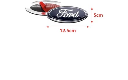 Ford Embleem - Logo voor Grill/kofferbak - 12,5 cm