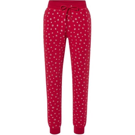 ESMARA Dames sweatbroek in feestelijk design (Rood, XS (32/34))