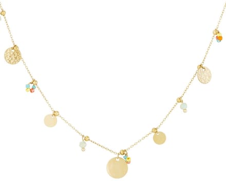 color pop coins ketting