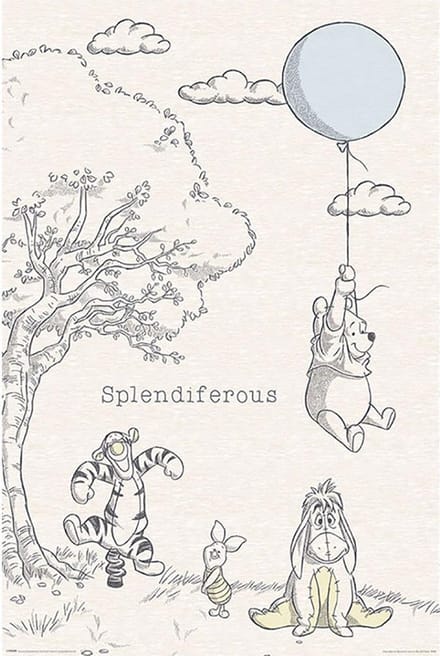 Winnie the Pooh Splendiferous - Maxi Poster - 61 x 96.5 cm