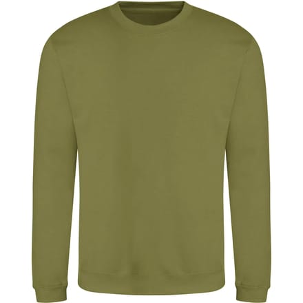 Just Hoods - AWDis Sweat - Khaki maat XL