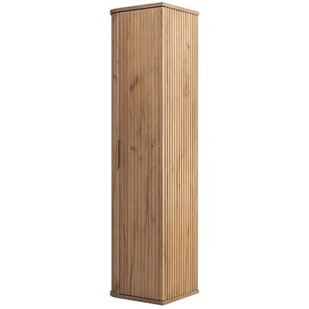 Badkamerkast, Craft Eik, gouden handgreep, 35,5 x 139 x 31,5 cm