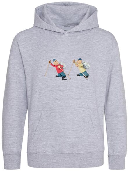 Hingly Hooded sweater Buurman & Buurman Grijs Wandel M