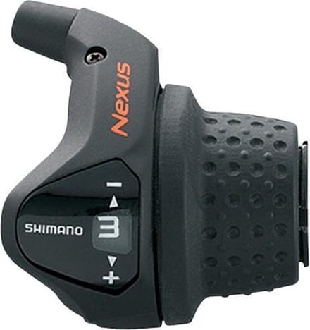 Shimano Shifter Rechts Nexus 3 speed Zwart