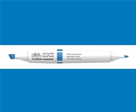 Winsor & Newton Pigment Marker Royal Blue Light 0202/047
