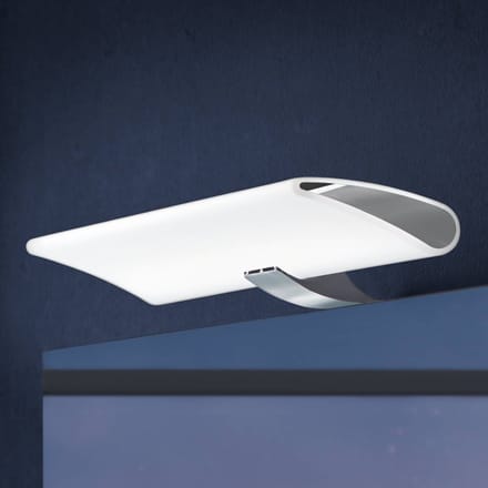Ebir LED spiegellamp Miracle in chroom, breedte 30 cm