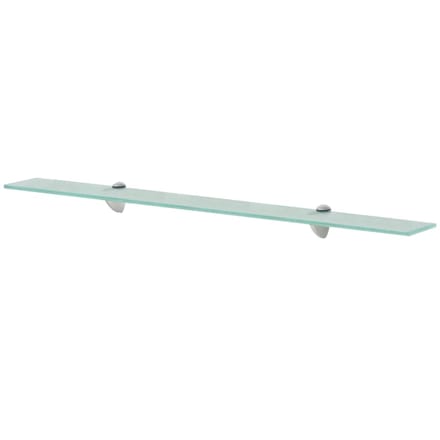 vidaXL - Zwevend - schap - 90x10 - cm - 8 - mm - glas