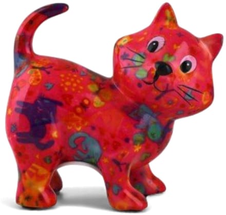 Pomme Pidou - Spaarpot - Kiki - Standaard - Lovely Pink Cats