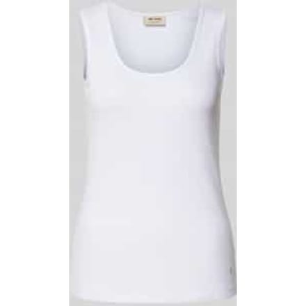 Tanktop in riblook, model 'Lani'