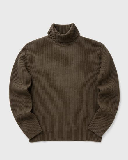 Eddie Wool Rib Rollneck Knit