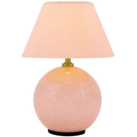 Globen Lighting IRIS accu-tafellamp, rosé, hoogte 23 cm, G4