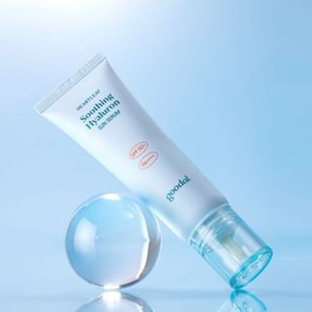 Goodal Hartblad Kalmerend Hyaluronzuur Zonneserum SPF50+ PA++++ 50ml x 2