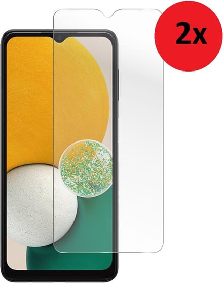 MoDo screenprotector Geschikt voor Samsung Galaxy A04 - Glas - 2 stuks
