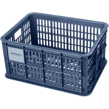 Basil Fietskrat S - Small - 17.5 Liter - Blauw