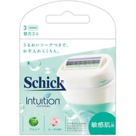 Schick Japan - Intuition Sensitive Skin Razor Blade Refill 3 pcs