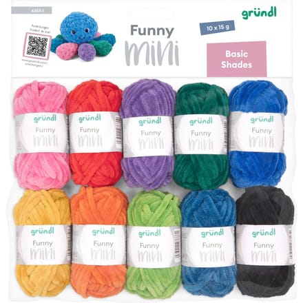 6253-1 FUNNY MINI SHADES BASICS 10X15GRM