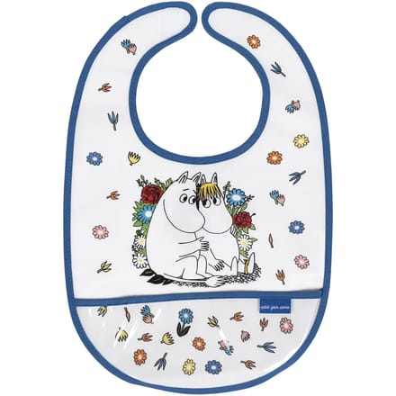 Baby slabbetje met oliedoek Petit Jour Moomin