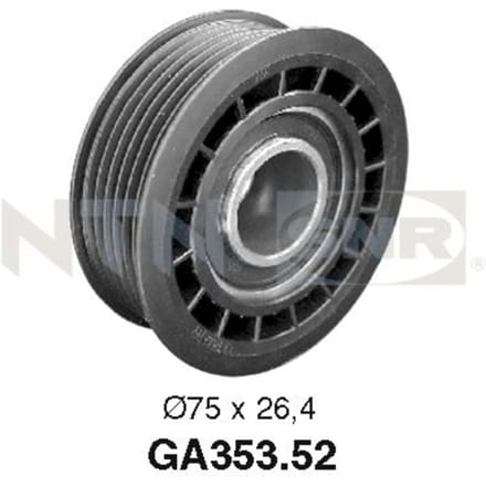 Rondsel/geleiderpoelie, V-riem SNR GA353.52